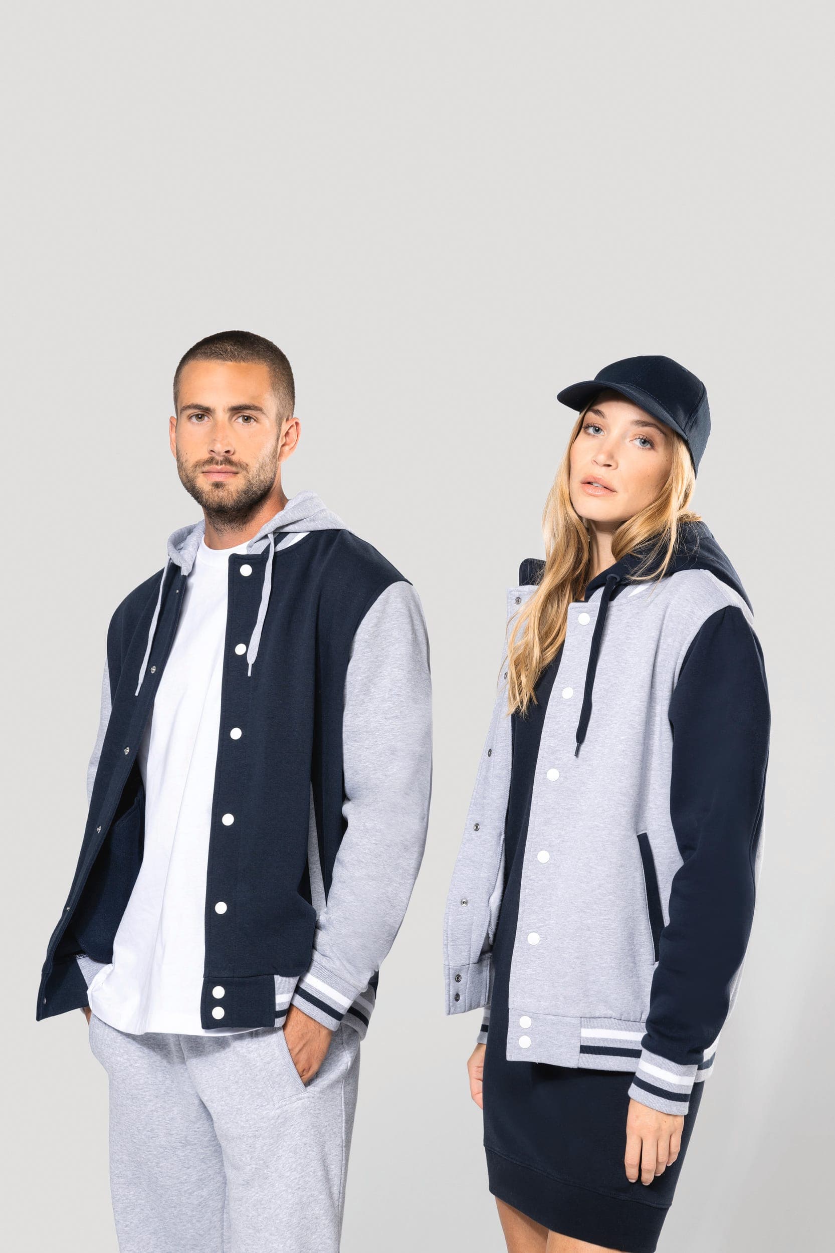 Blouson Teddy à capuche Unisexe Kariban