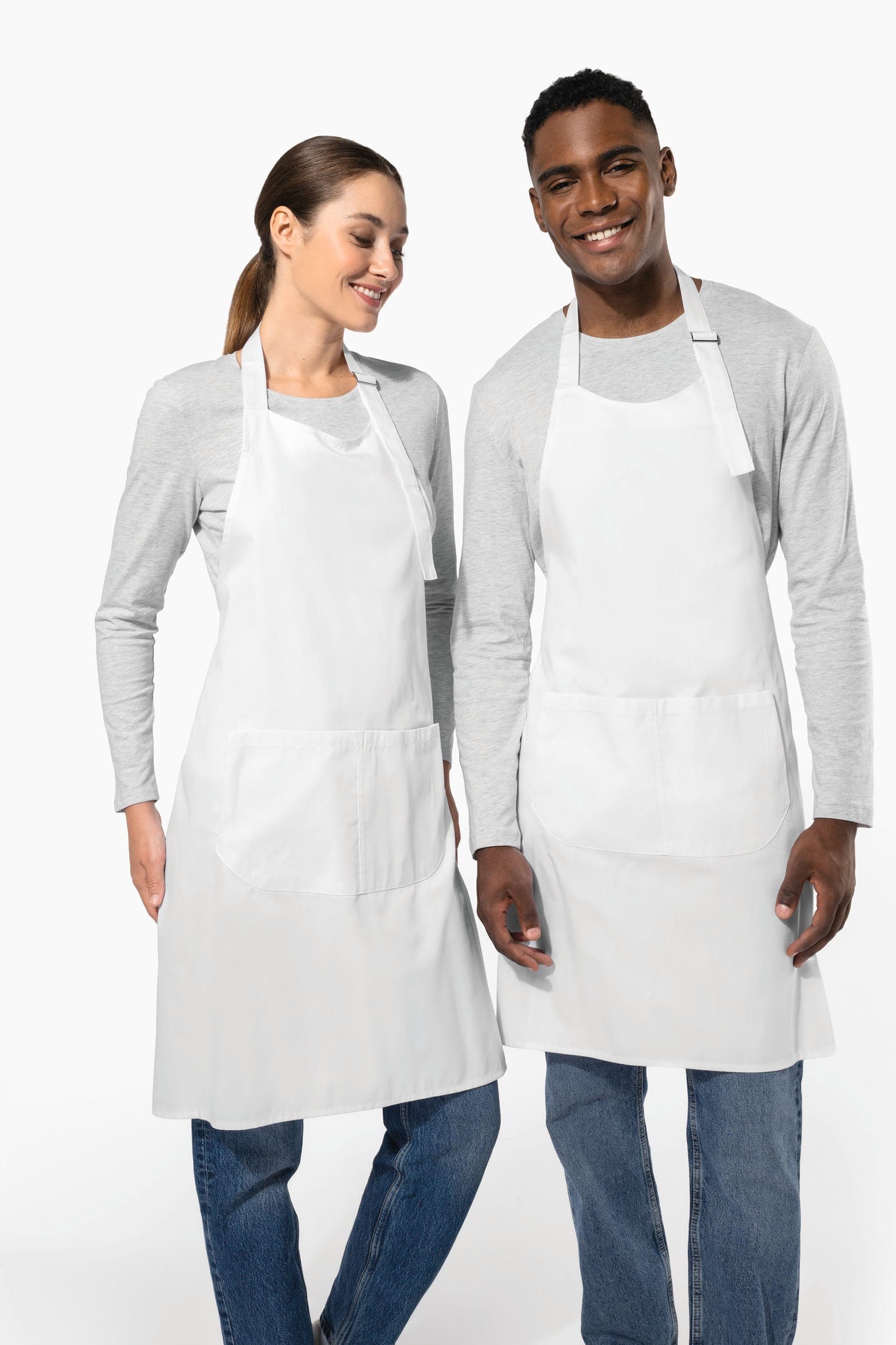 Tablier polycoton lavage haute température Kariban