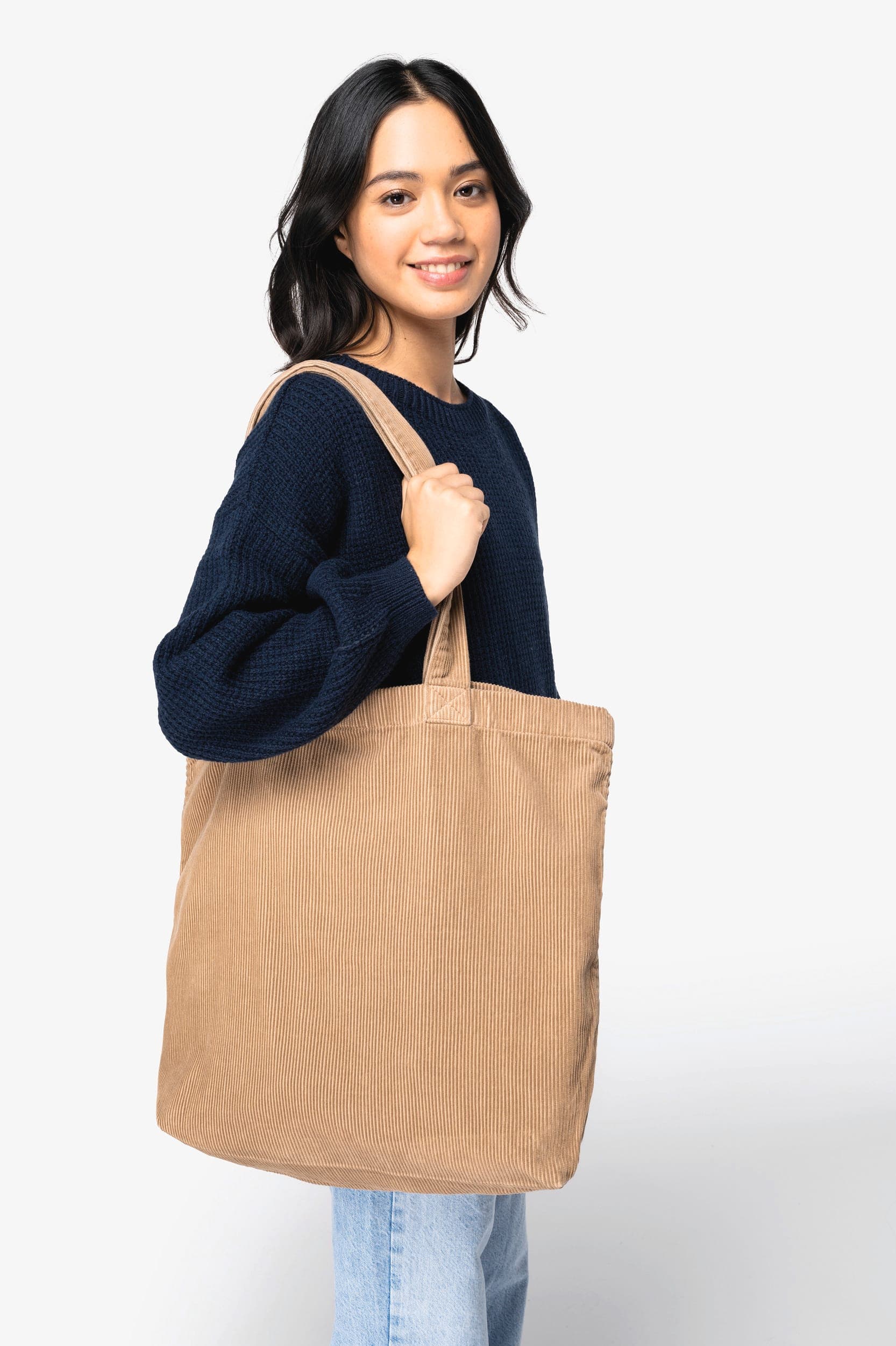 Sac écoresponsable délavé en velours côtelé Native Spirit