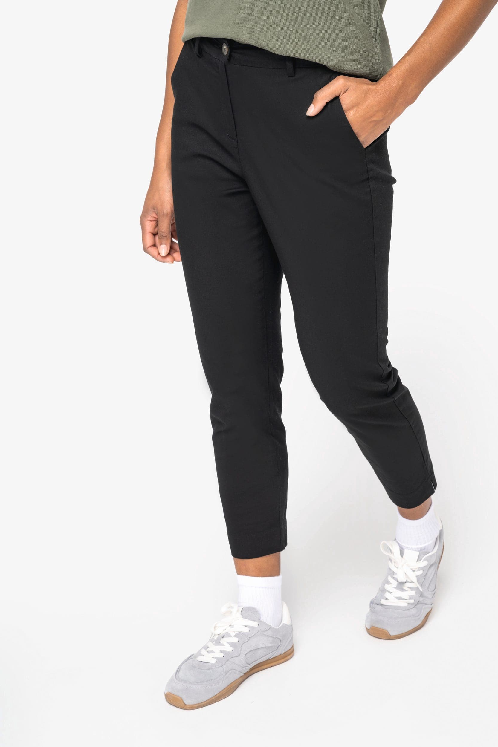 Pantalon chino 7/8 écoresponsable femme Native Spirit