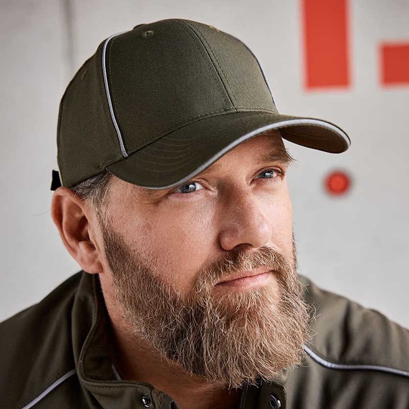 Casquette de travail recyclée avec visière sandwich Unisexe Daiber