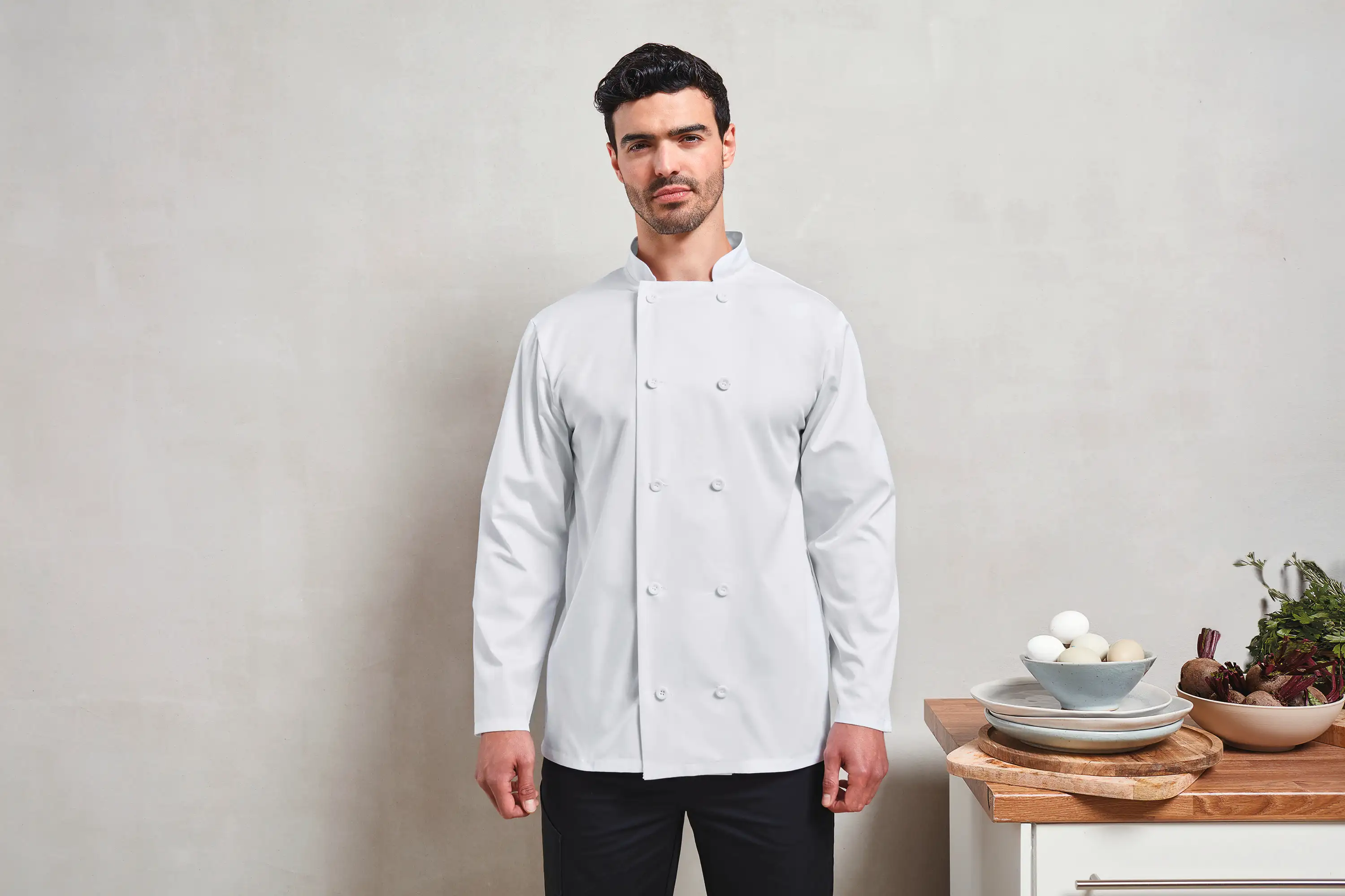 Veste de cuisine manches longues Premier
