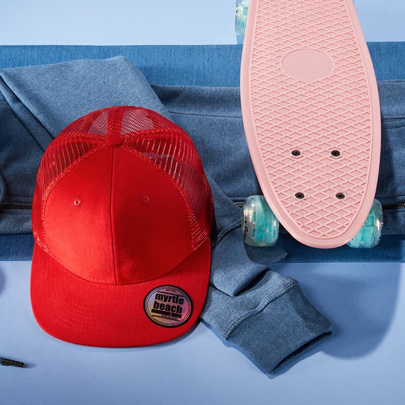 Casquette à visière plate Unisexe Daiber