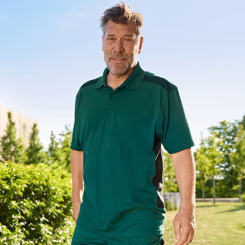 Polo de travail Grande taille Homme Daiber